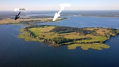 Mazury Półwysep J.Śniardwy działka przy Lesie