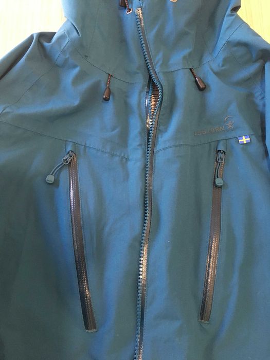 Casaco shell Monsune de sueca Isbjörn 158/164, verde/azul