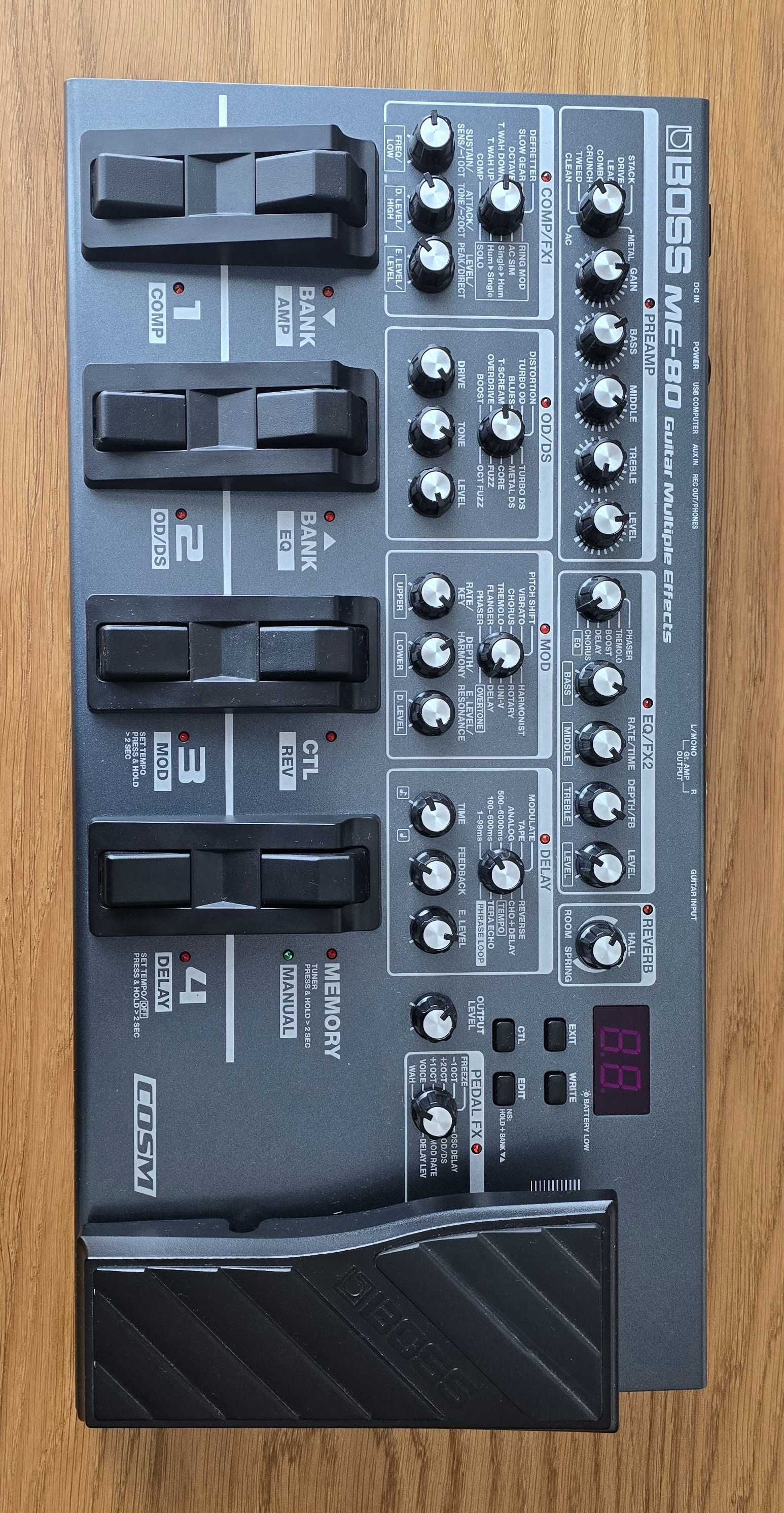 Multiefekt gitarowy Boss ME-80