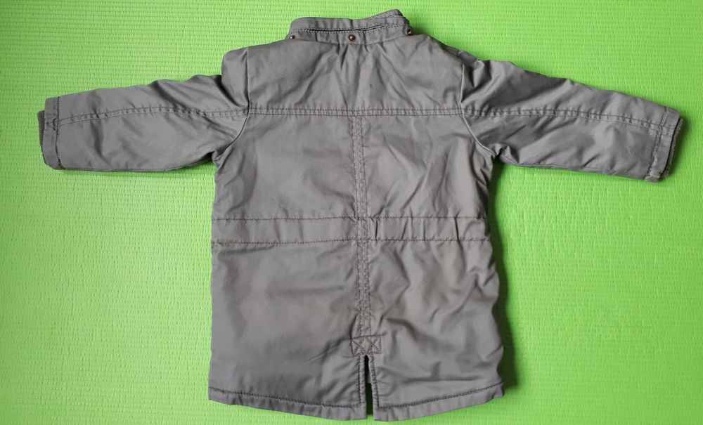 Kurtka przejsciowa chłopięca parka, H&M, rozmiar 86