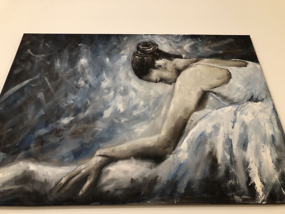 Obraz bardzo duży Baletnica autor. Michał Leszczuk