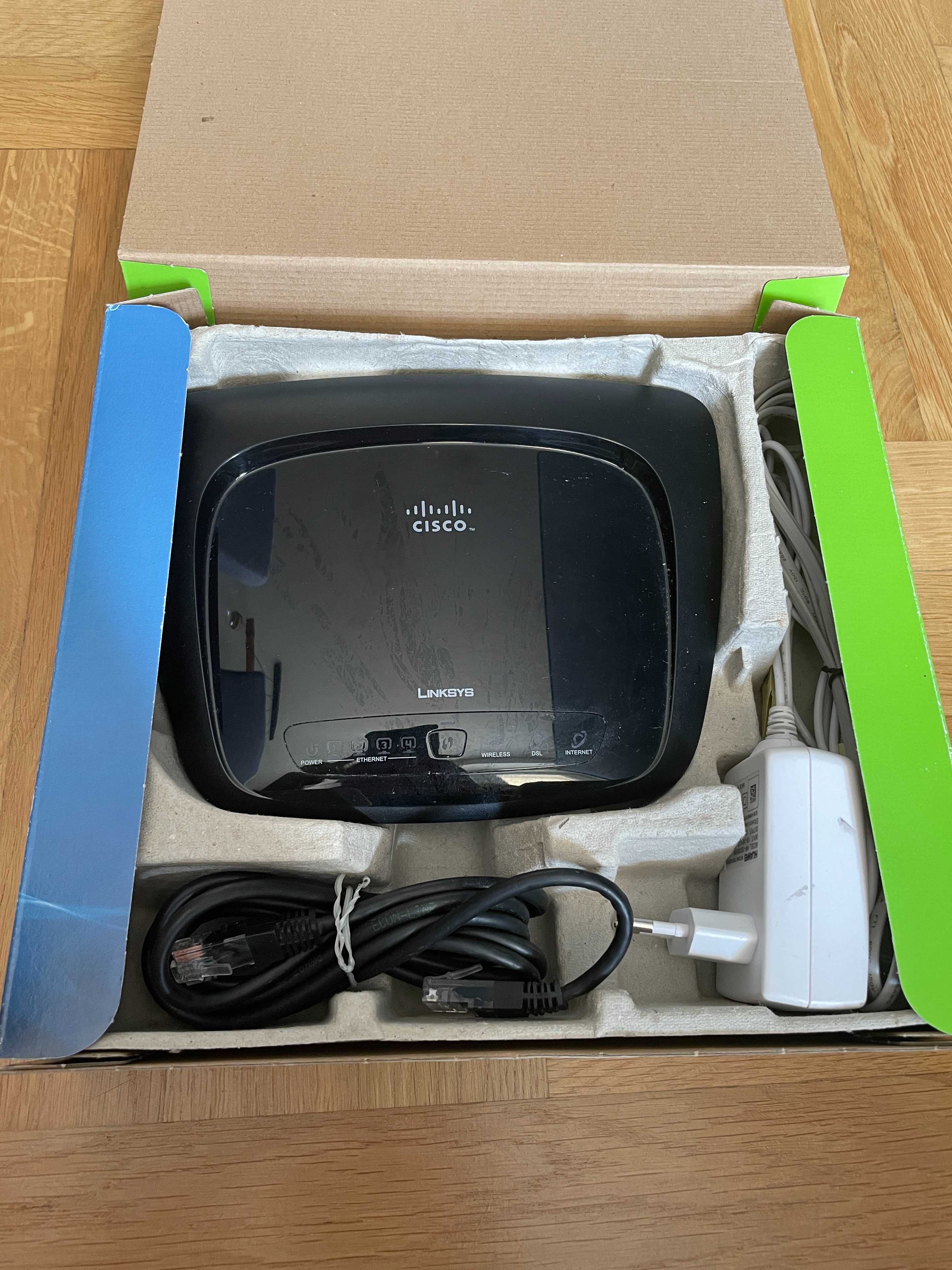 Linksys Cisco WAG120N Router ADSL2+ sprawny Warszawa