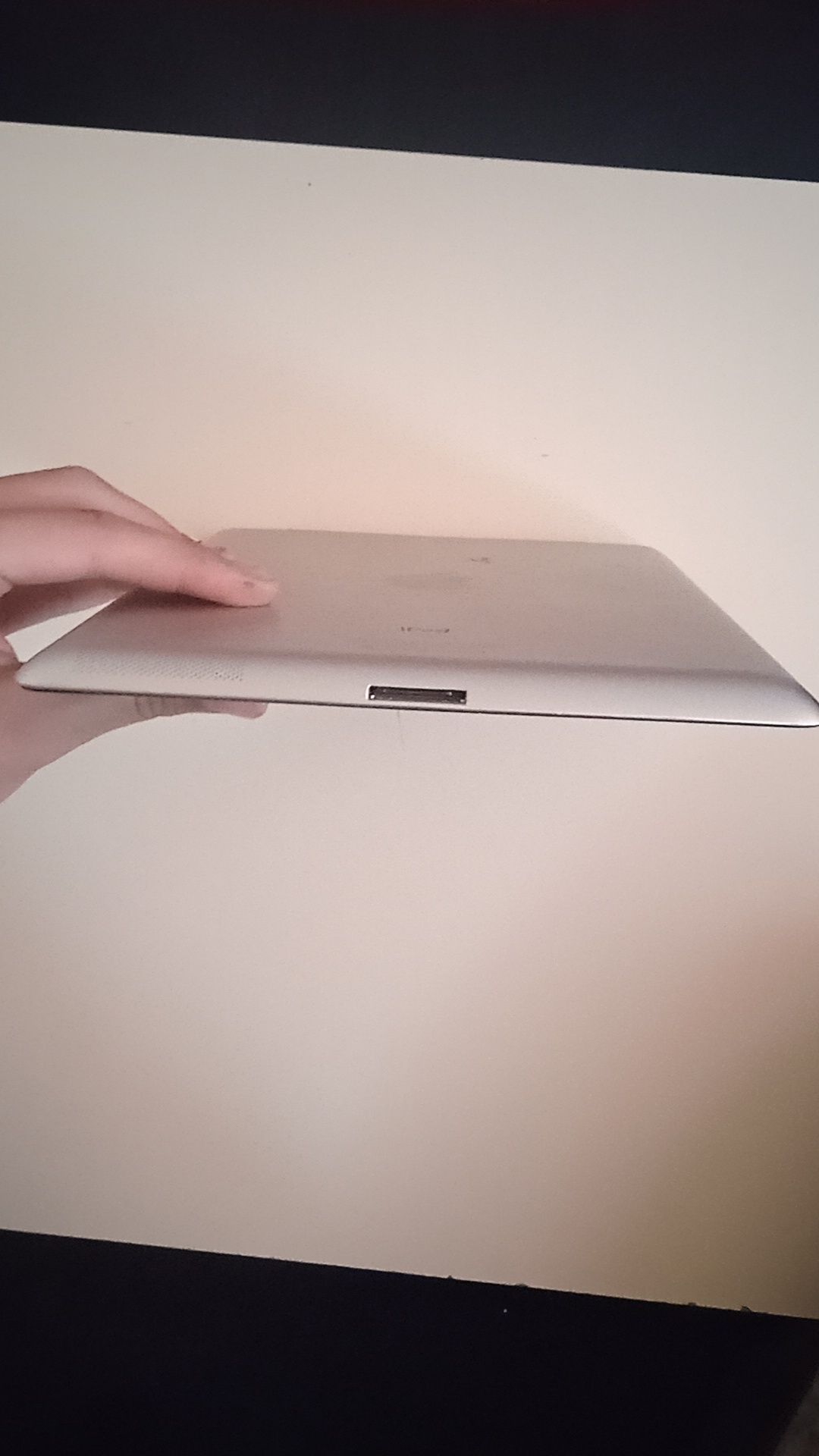 Ipad com ecrã partido