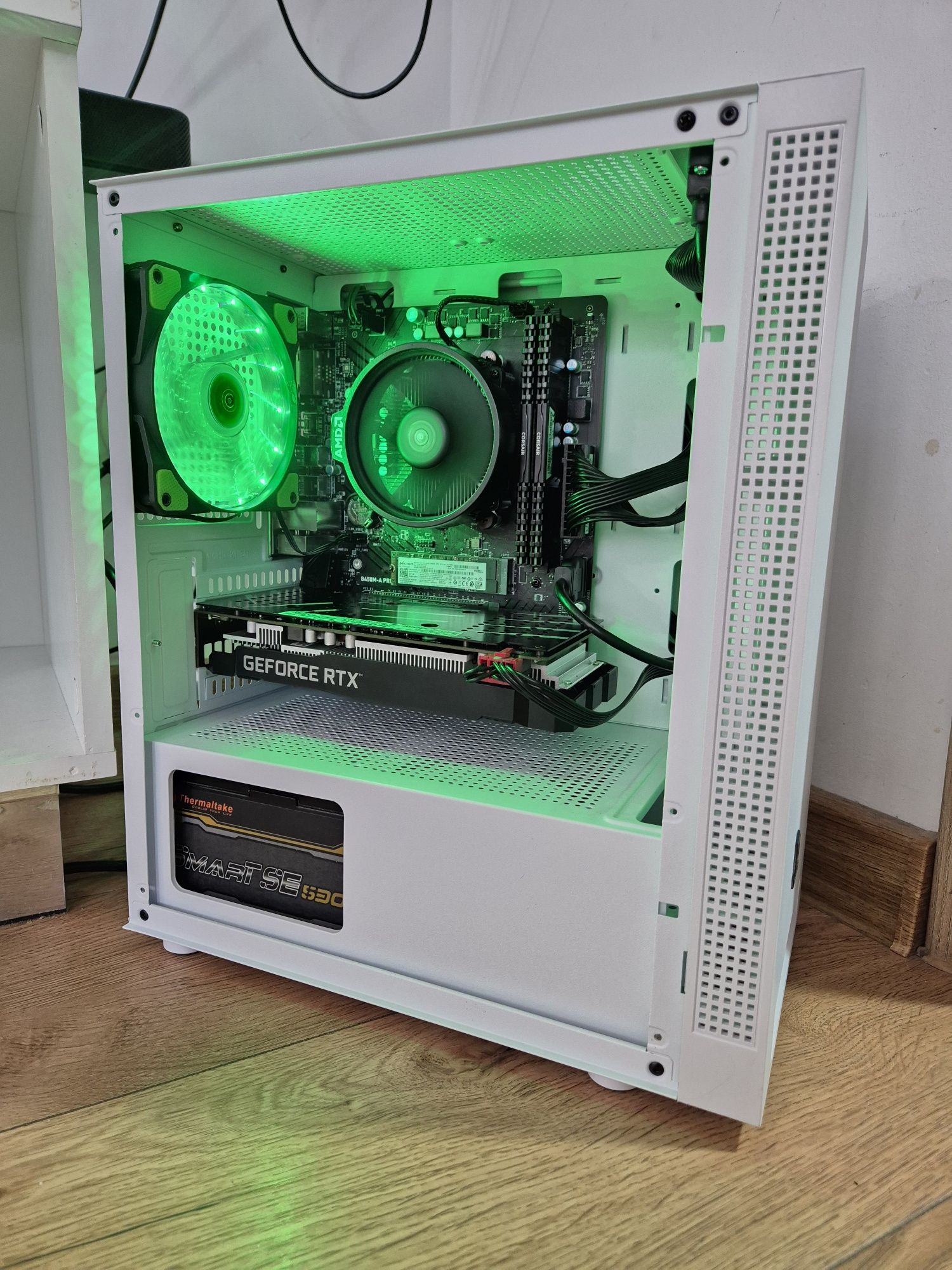 Komputer do Gier. Ryzen 5, RTX 2060, MSI B450, 2x8gb DDR4, ssd nvme.