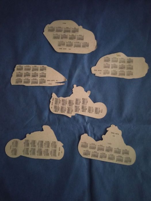 Calendários de Bolso