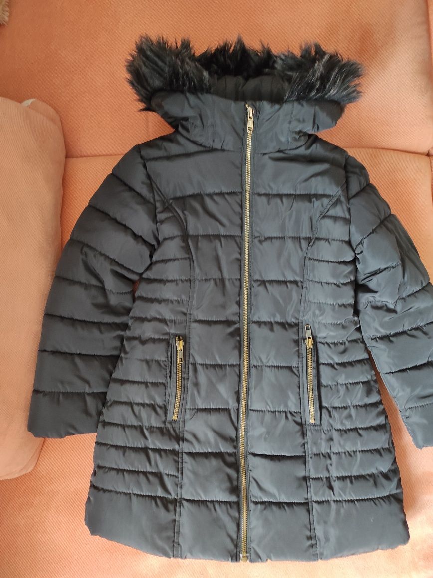 Зимове пальто, курточка на хутрі 6 років