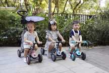 Трехколесный велосипед–трансформер Globber Learning Bike 3 в 1 Deluxe