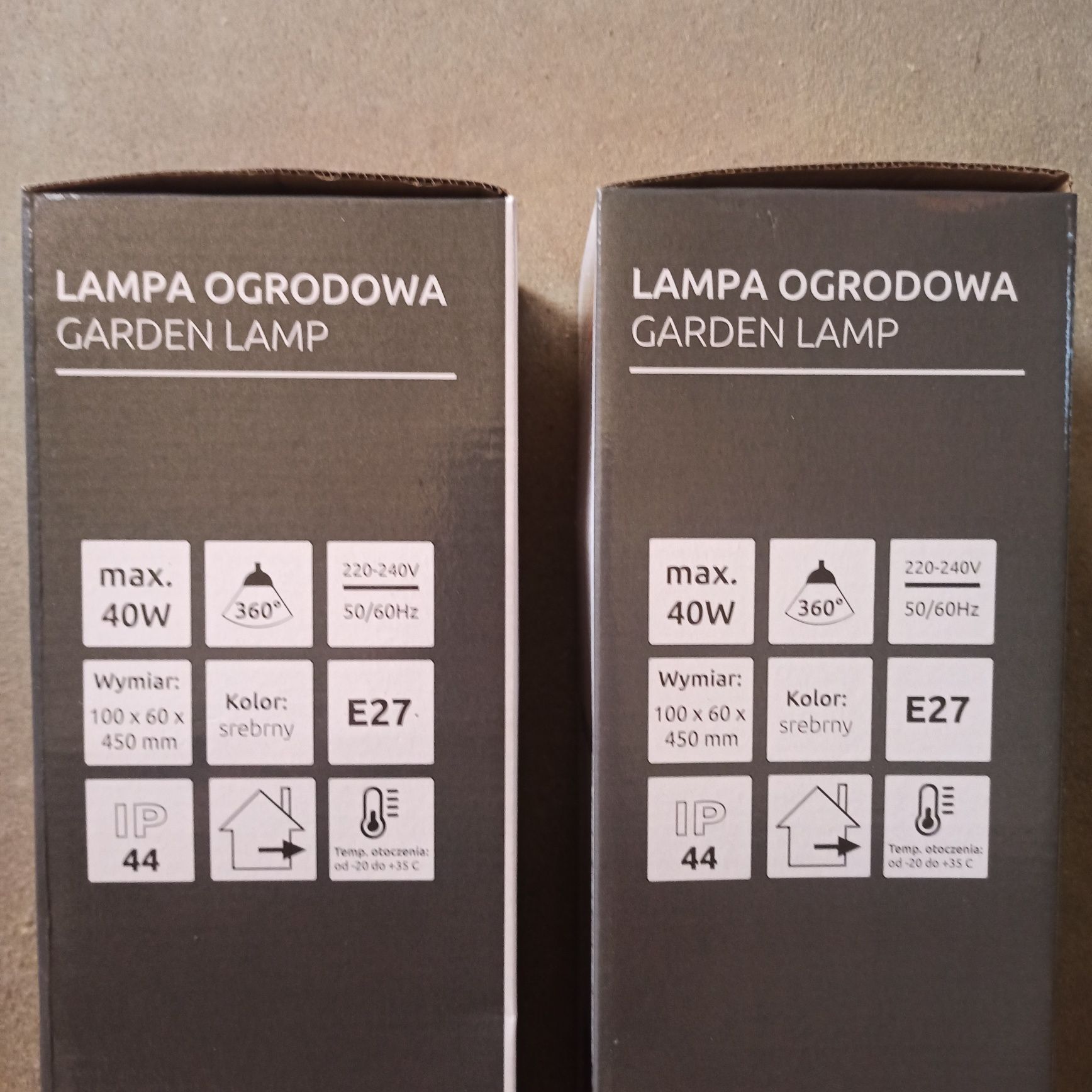 Lampy ogrodowe Super Led Primi M kolor chrom
