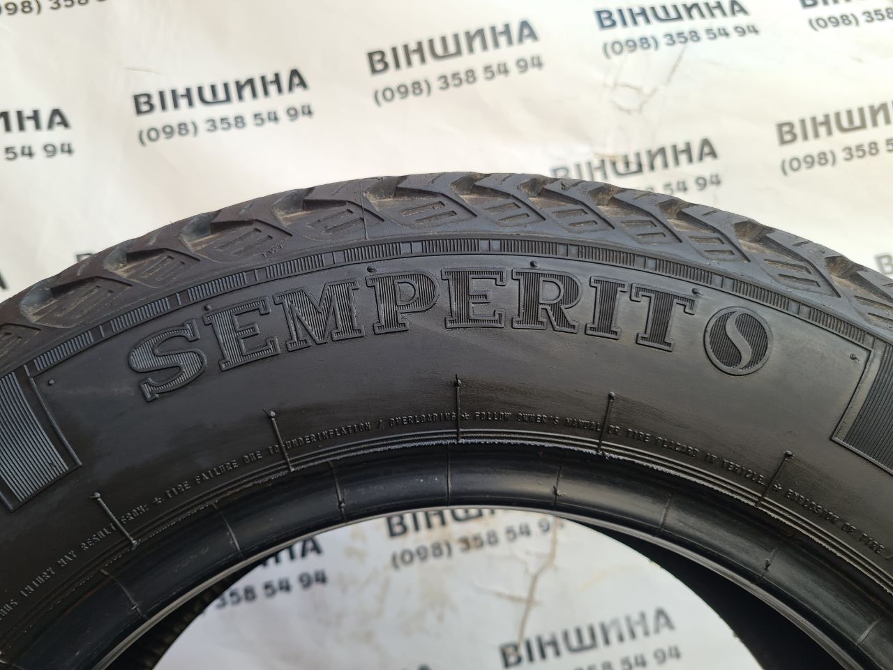 Шина 195/70 R 15C Semperit Trans-Speed 2. Одне колесо. Розпаровка.