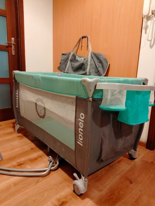 Łóżeczko turystyczne Lionelo Sven Plus 2-poziomy