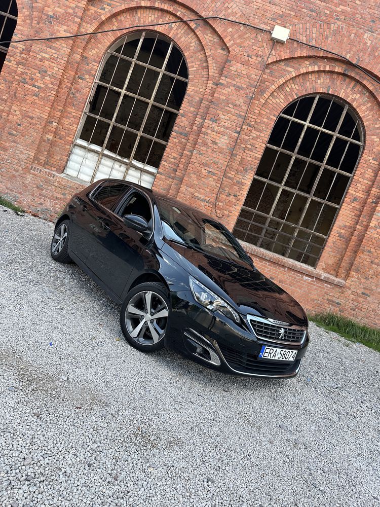 Peugeot 308 Gt 1.2b 2015r Klima ledy Bi xenon Denon Naglosnienie