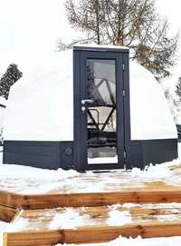 Glamping Namiot sferyczny Kapsuła kempingowa Domek kopuła