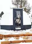 Glamping Namiot sferyczny Kapsuła kempingowa Domek kopuła