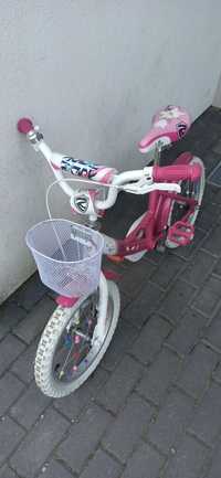 Rower dziecięcy różowy
