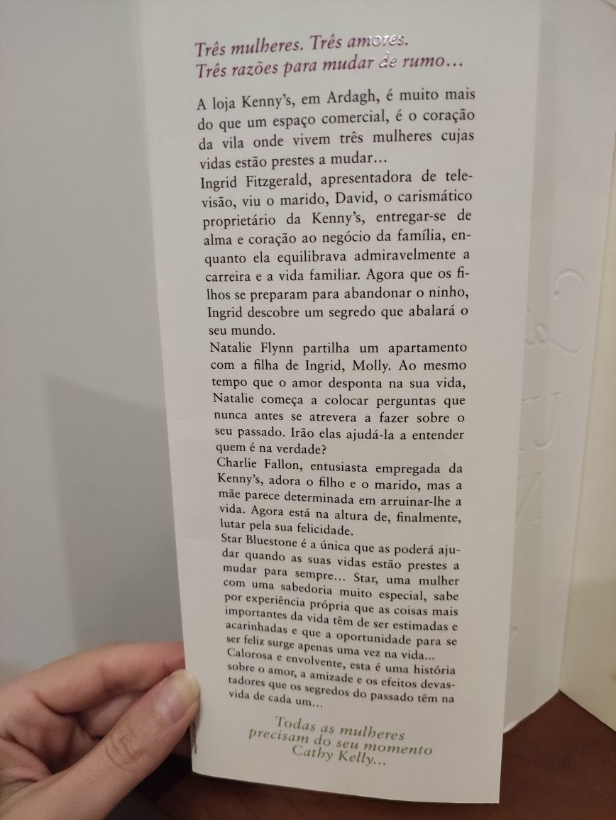 Livro "Uma Vez na Vida" - 1a edição de Cathy Kelly