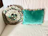 2 Capas de Almofada + Enchimento + Oferta de 1. Da Zara Home