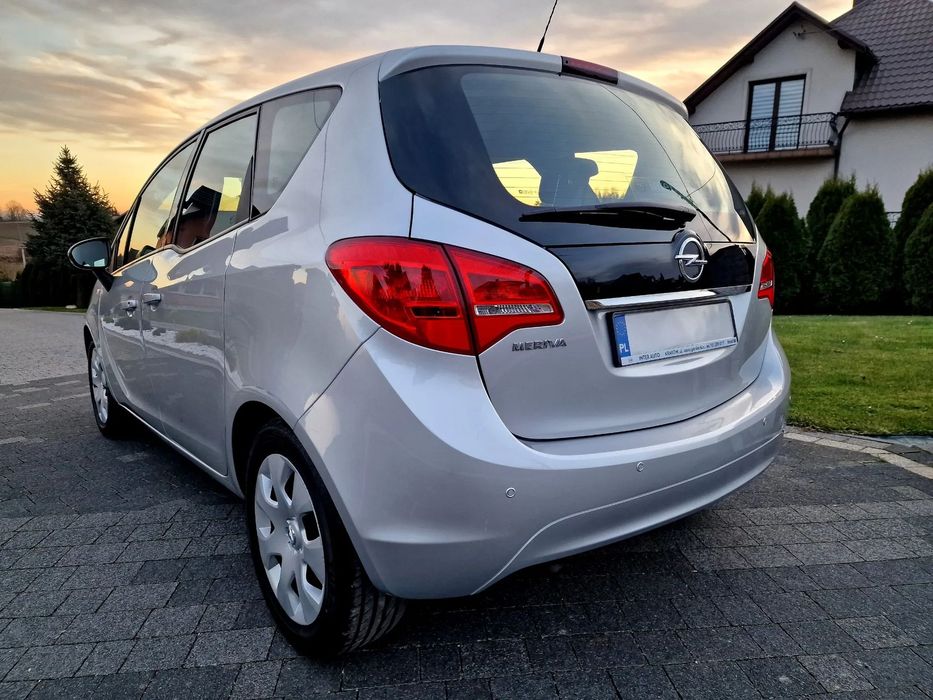 Opel Meriva Salon Polska, 58tyś km, I właś, 1.4+LPG, 2017r, Bezwypadkowy STAN BDB