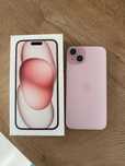 IPhone 15 plus, różowy 128gb, igła
