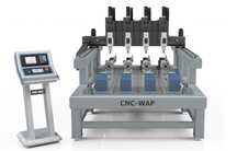 Ploter Frezujący Frezarka CNC 4 osiowa 4 głowicowa