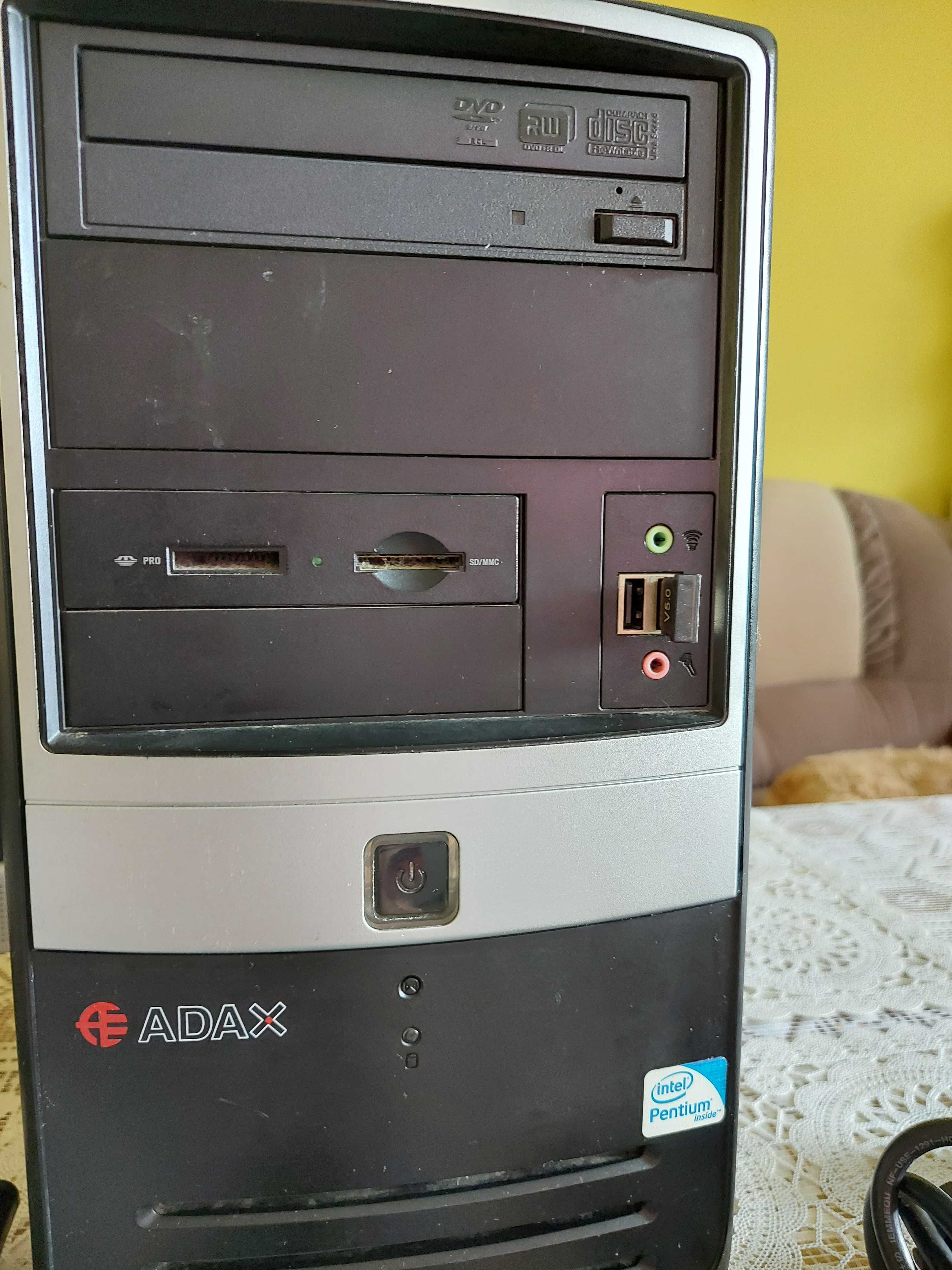 Kompletny zestaw komputerowy Adax
