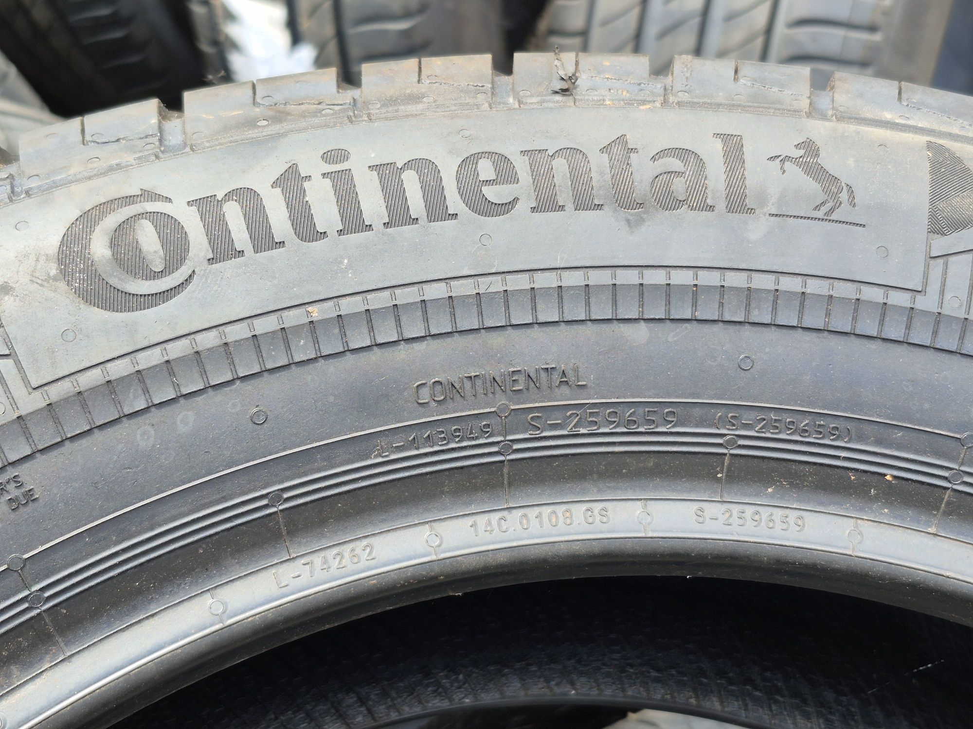 Demo opony letnie Continental 215/60r17c komplet 2023r +Gratis