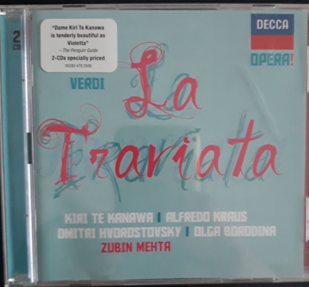 CD Verdi La Trariata (2CD)