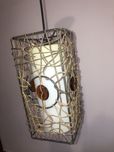 Piękna Lampa wisząca pleciona