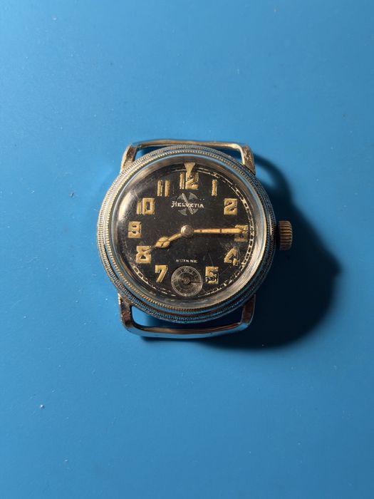 Helvetia zegarek Lotniczy Wojskowy II Wojna Światowa