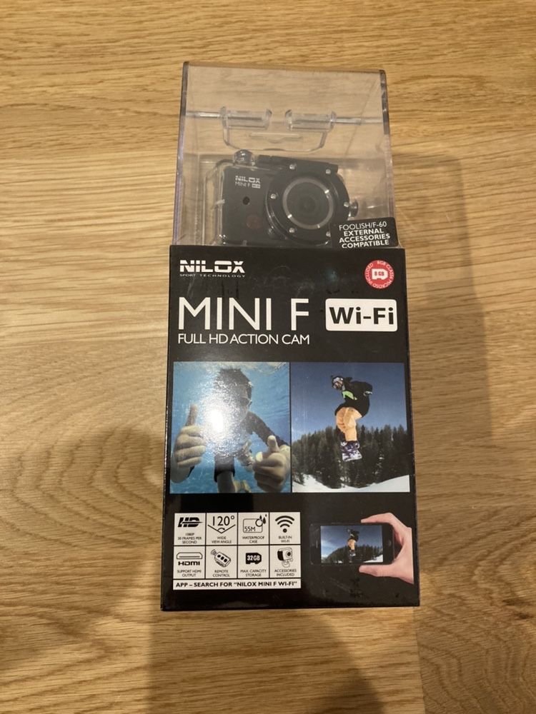 Camara accao nilox mini f selada