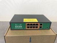 PoE свич свитч Sicso на 10 портов для интернета видеонаблюдения до250м