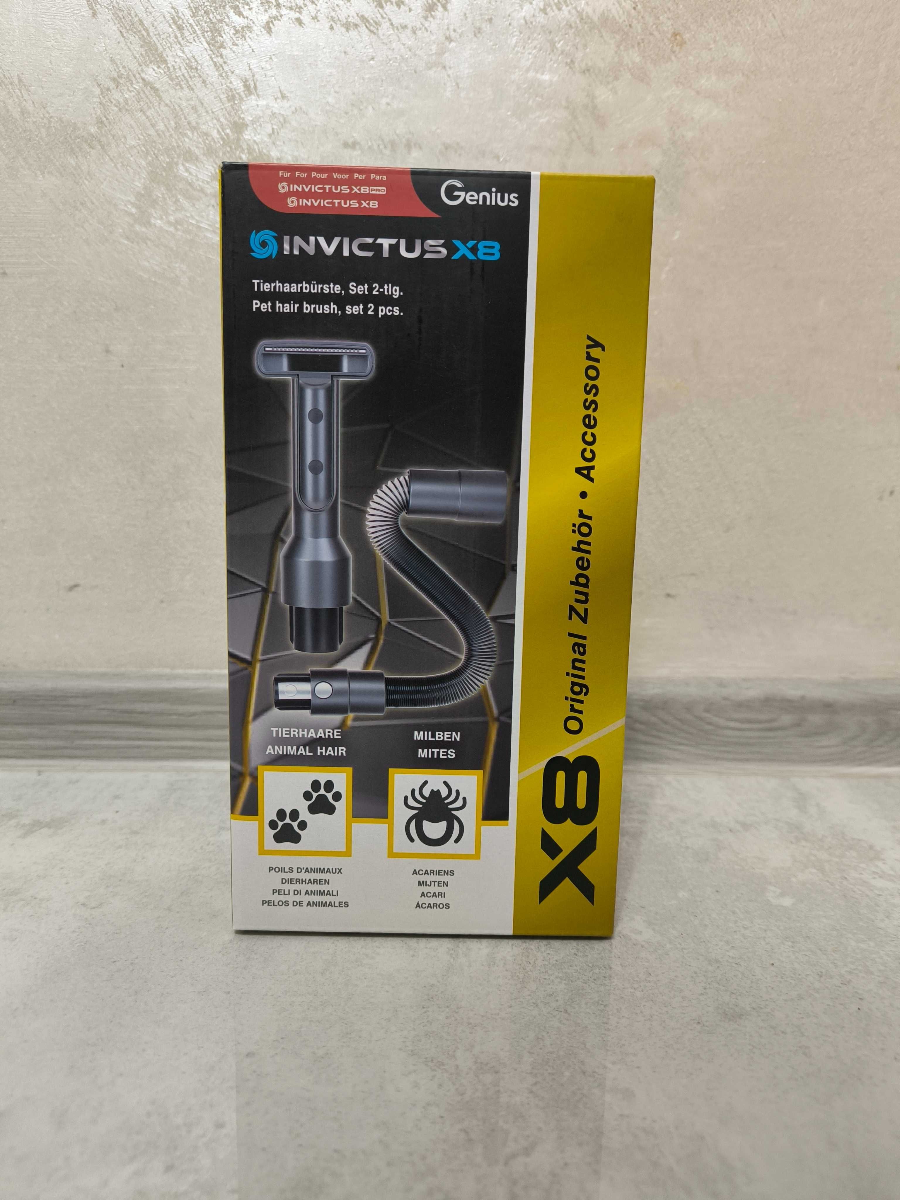 Invictus X8 szczotka do usuwania sierści zwierząt