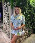 Viralowa sukienka Zara 'Patricia Floral' Mini Dress Rozmiar M