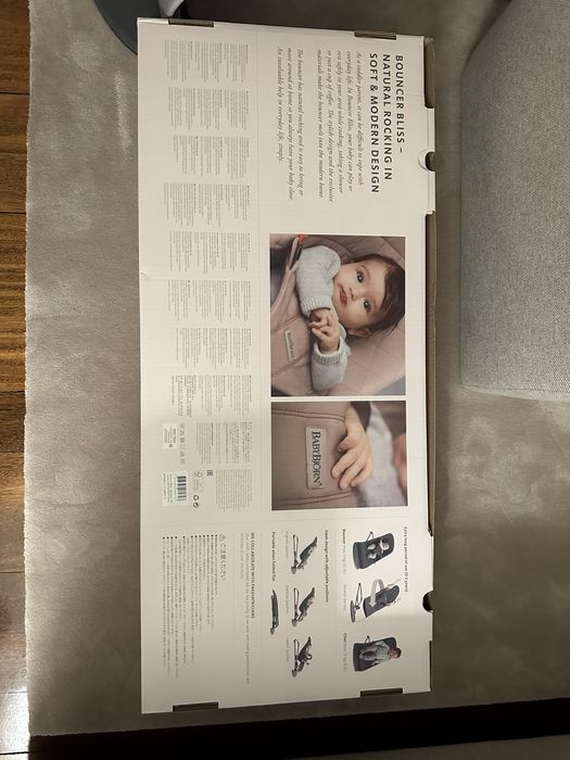 Espreguiçadeira da BabyBjörn c/ oferta brinquedo
