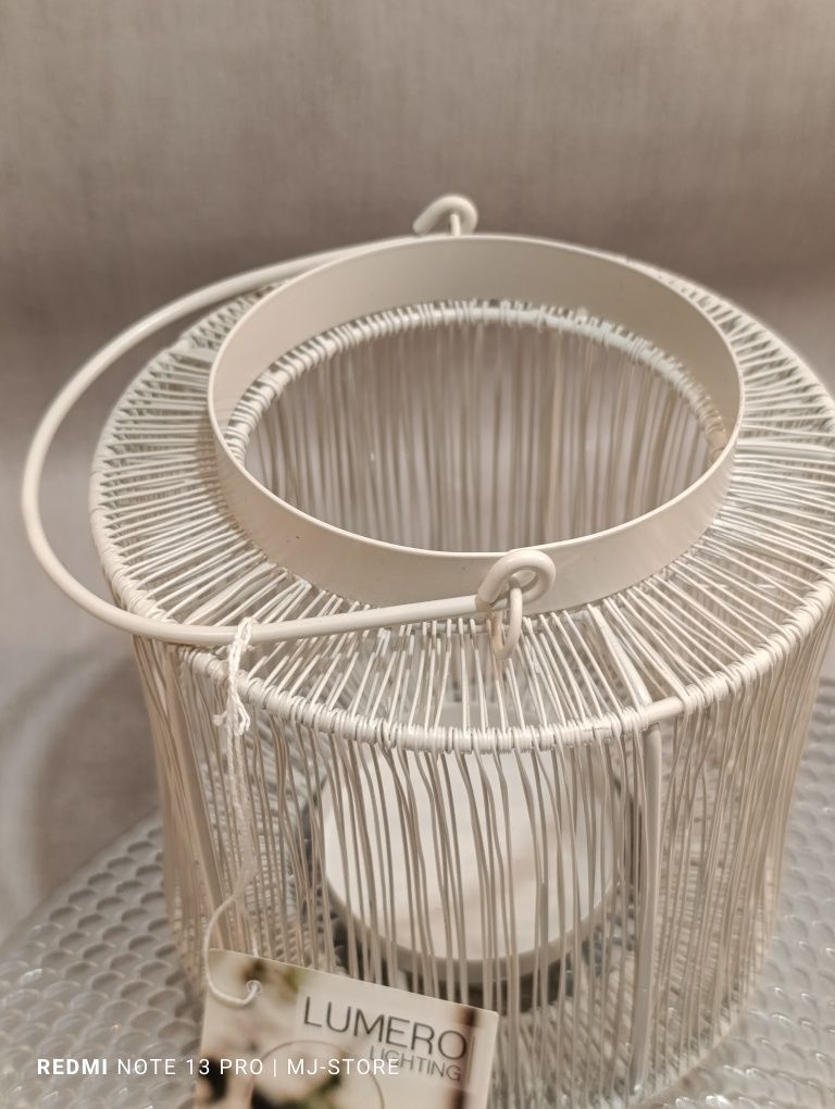 Lampion na świecę w stylu Boho