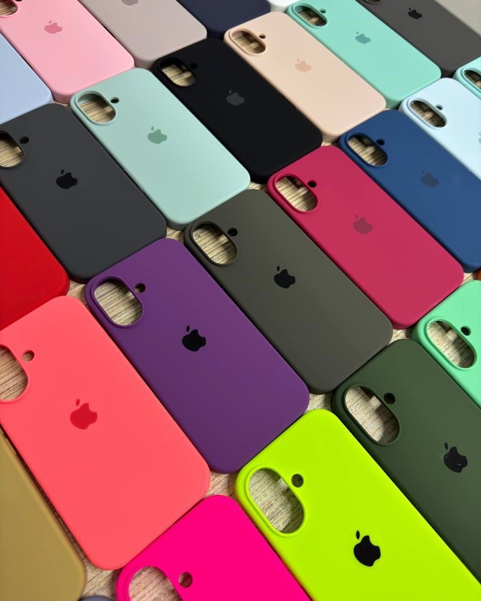 ХІТ! Чохол Silicone Case для iPhone 16 | Силиконовый чехол на Айфон 16
