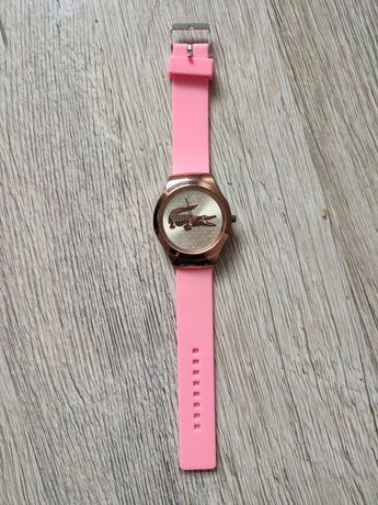 Zegarek różowy krokodyl