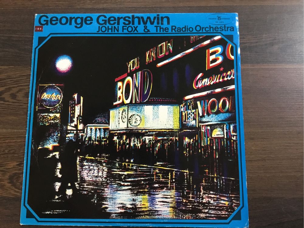 George gershwin john fox & the radio orchestra winyl