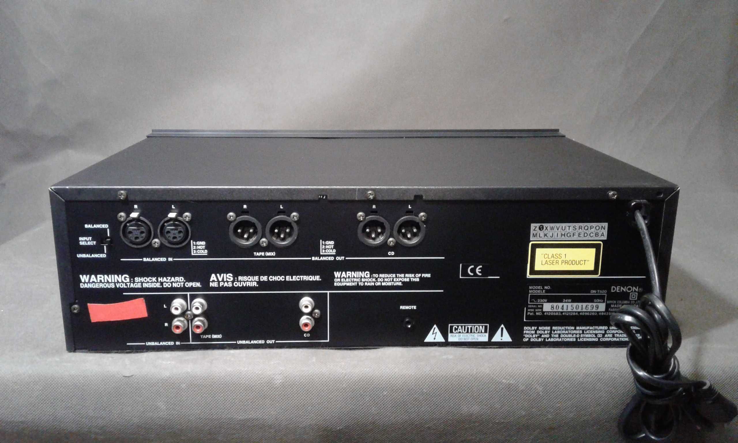 DENON DN-T620, cd,deck,combo