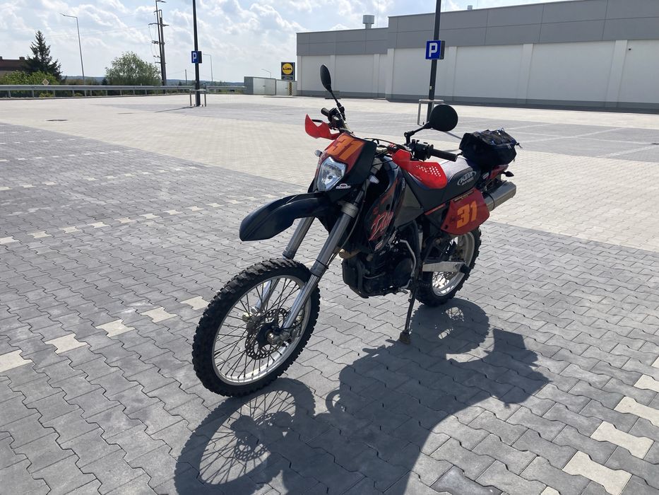 KTM LC4 620 duke kat. A2