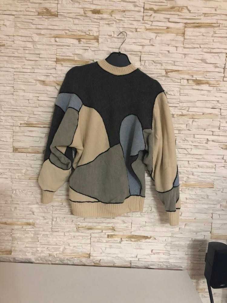 Sweter damski kolorowy roz. 36/38.