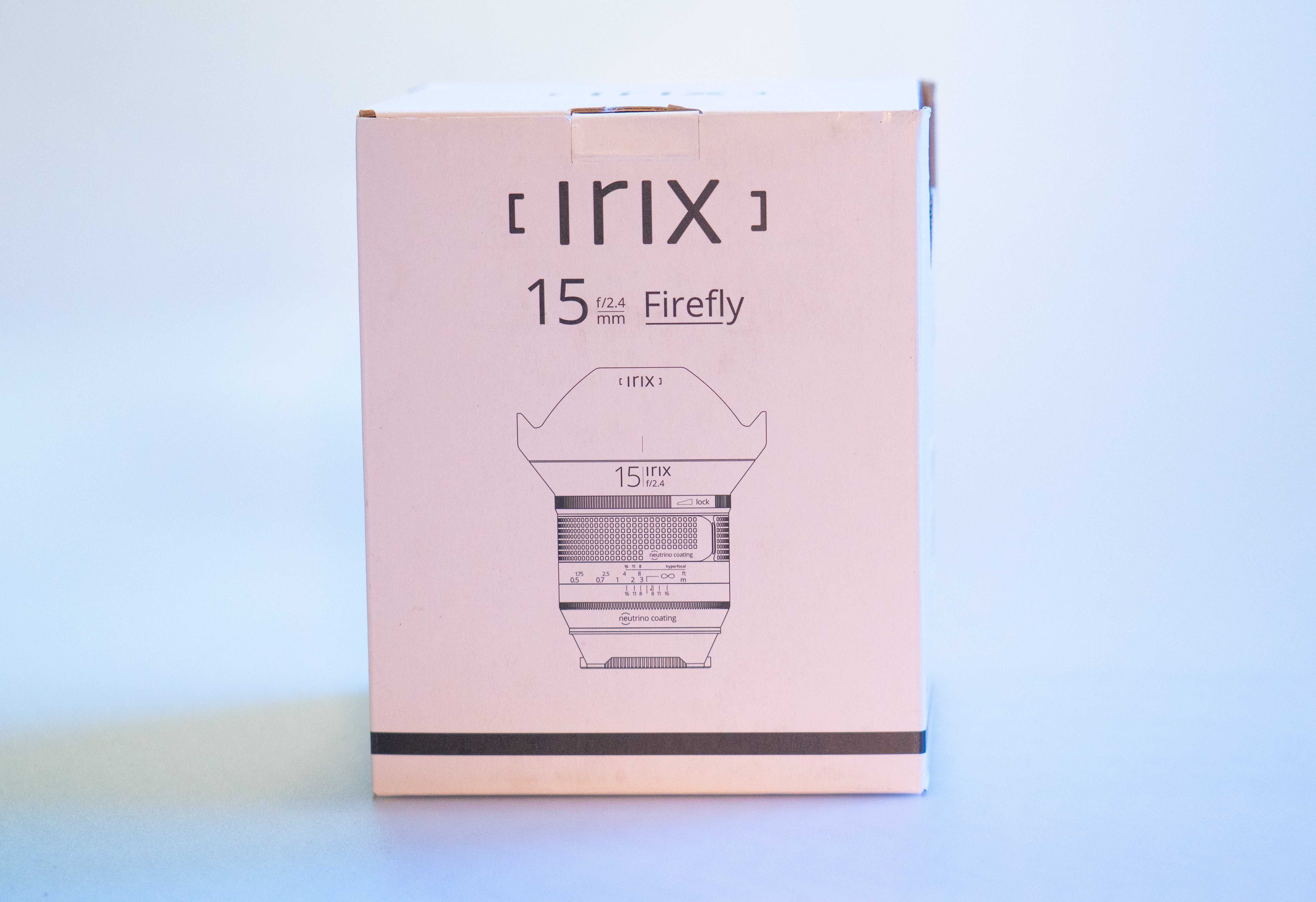 IRIX 15mm f/2.4 Firefly p/ Canon EF