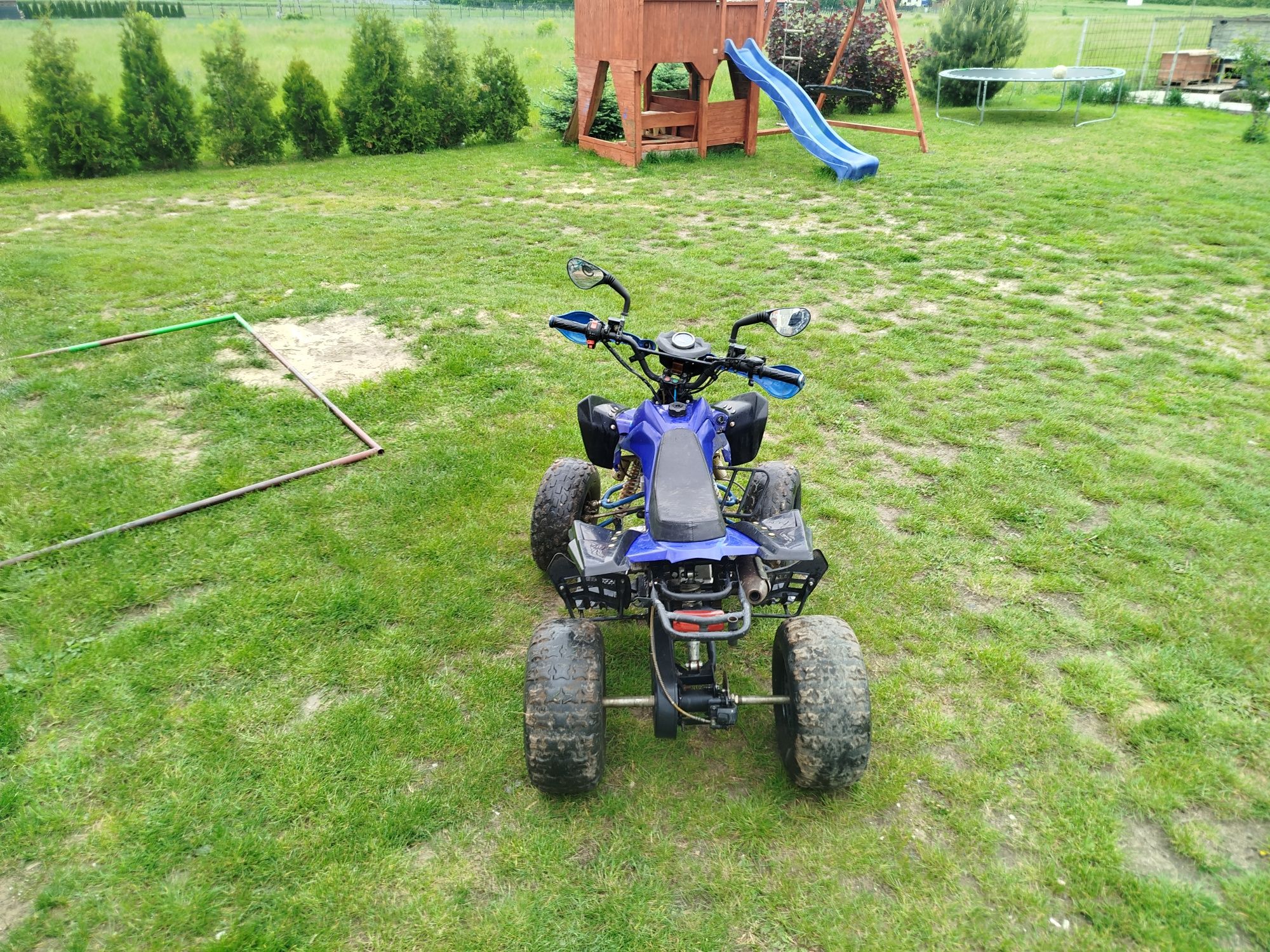Quad Bombardier 125 3 biegi półautomat rozrusznik Sprawny do poprawy