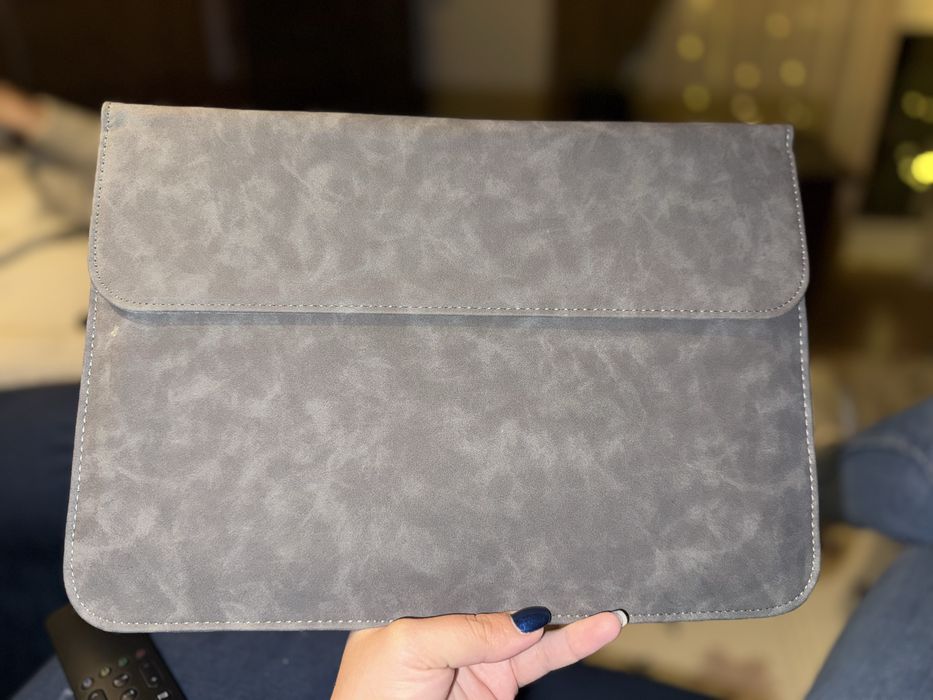 Capa para portatio em material Nobuck