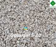 Щебінь різних фракцій