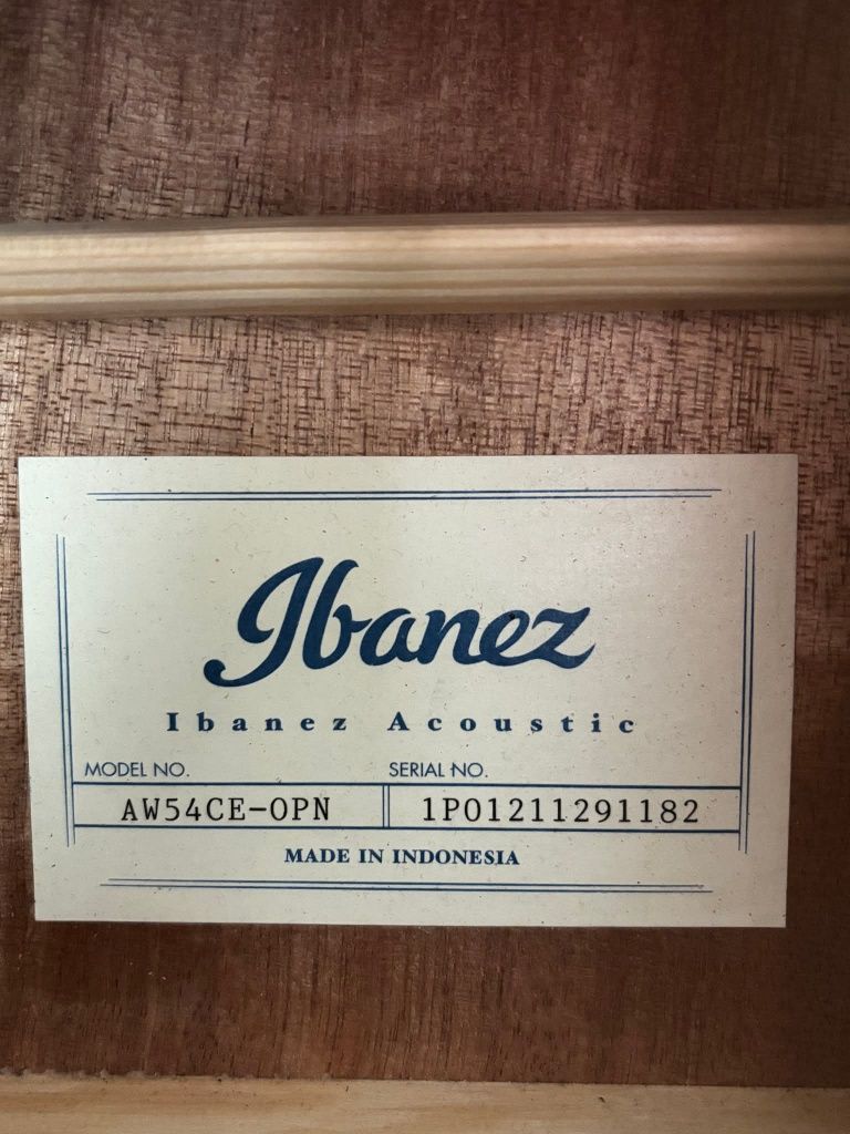 Ibanez AW54CE-OPN