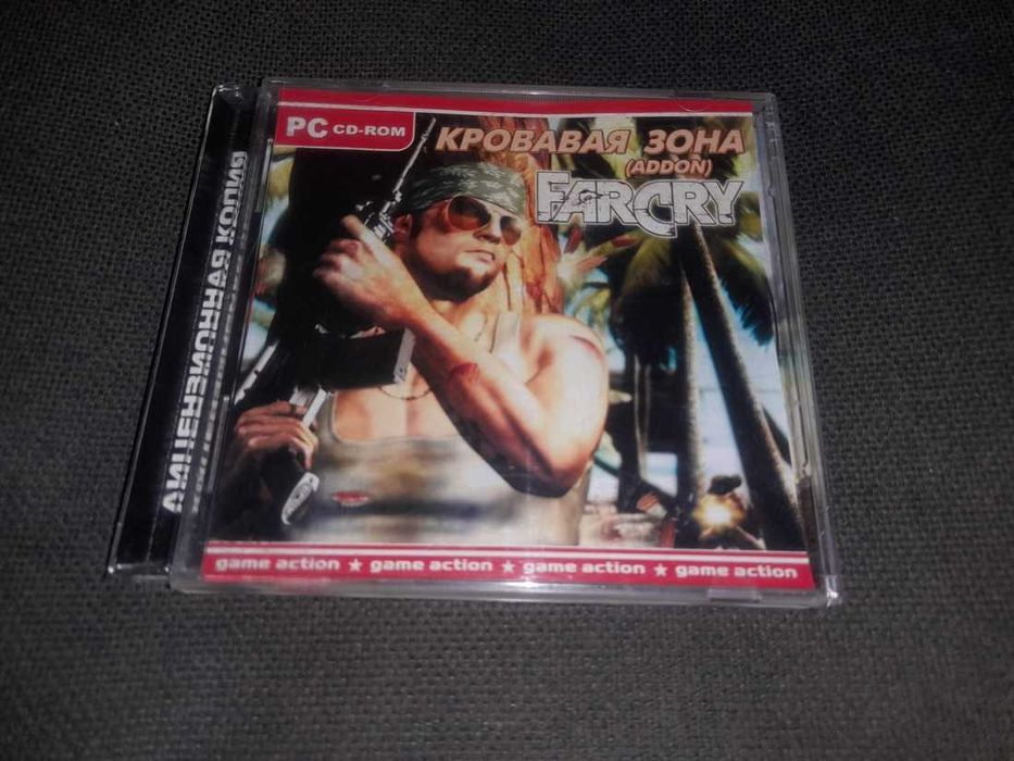 Диск cd Far Cry Кровавая Зона