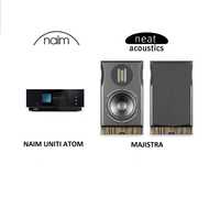 Naim Uniti Atom Wzmacniacz Kolumny Neat Acoustics Majistra RATY 0%