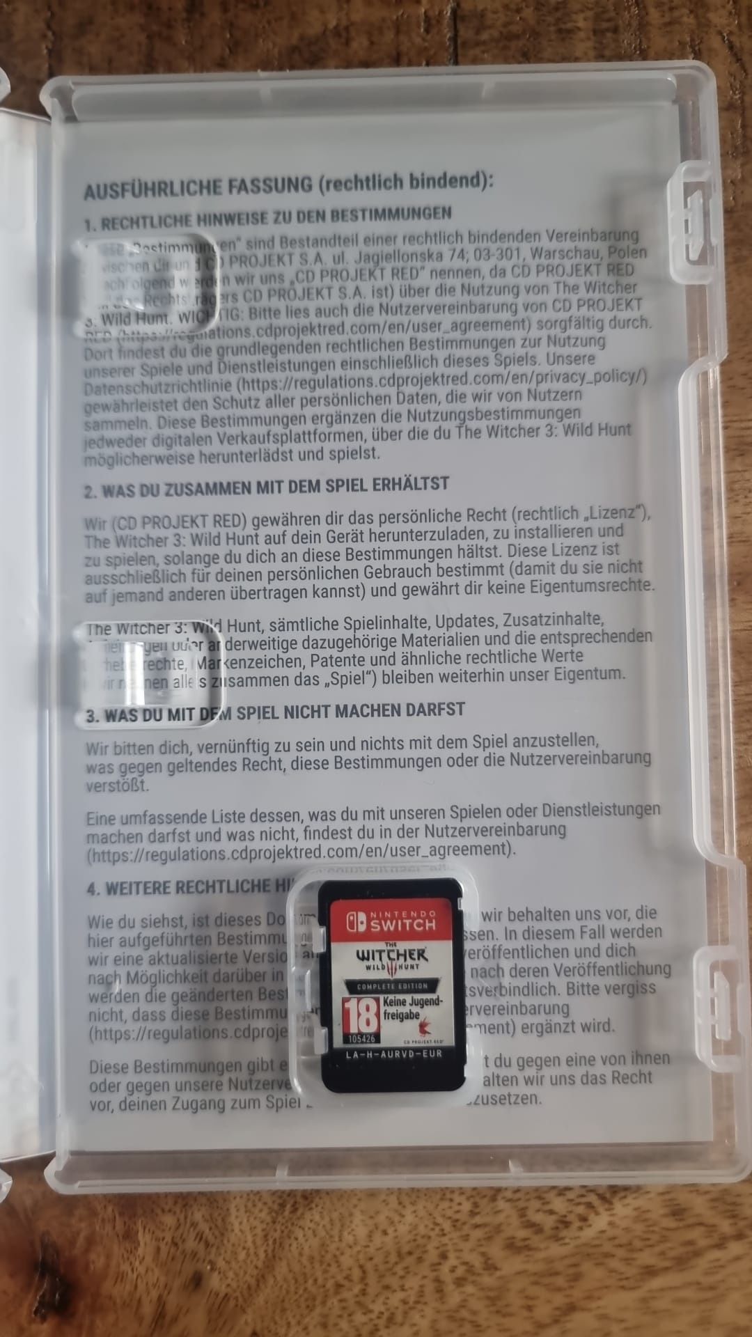 Wiedźmin 3 Nintendo Switch