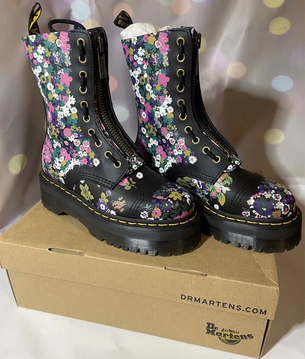 Dr, martens sinclair hi floral platform оригінал!