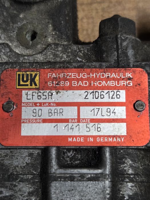 BMW E36 M43 M42 Pompa Wspomagania LUK 90 BAR 1.141516 SprawnaGwarancja